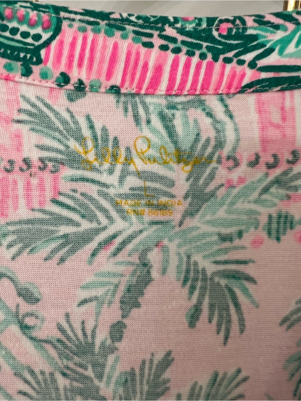 Lilly Pulitzer Pink Lorina Swing Dress - Picture 2 of 3